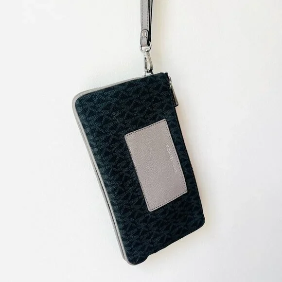 Michael Kors Bedford Large Double Zip Wristlet NWT - Picture 4 of 7